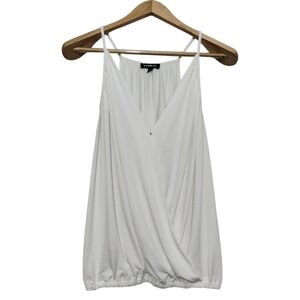 Express Women's L Sleeveless Wrap Top Blouses